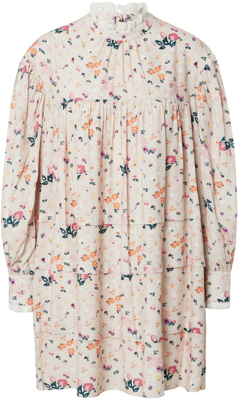 Hofmann Copenhagen Košeľové šaty 'Josie'  žltá / oranžová / ružová / ružová / pastelovo ružová