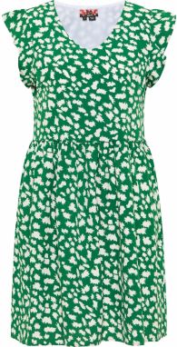 myMo ROCKS Letné šaty  zelená / biela