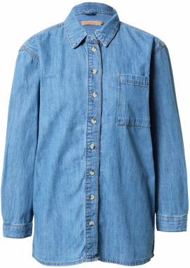 Denim Project Blúzka 'CLARA'  modrá denim