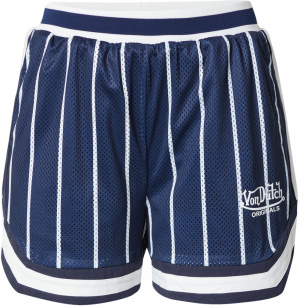 Von Dutch Originals Nohavice 'Evaine'  námornícka modrá / biela