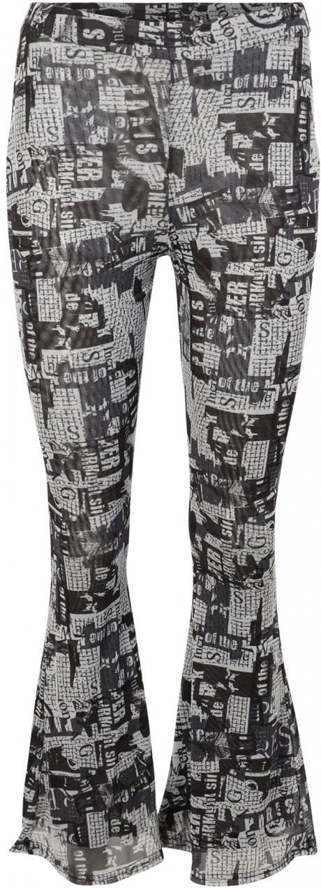 Nasty Gal Petite Nohavice  sivá / antracitová / tmavosivá / čierna