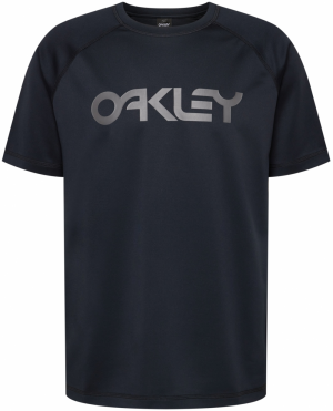 OAKLEY Funkčné tričko 'Seal Bay'  sivá / čierna