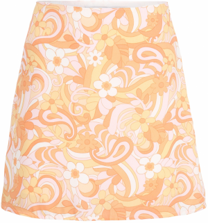 HOLLISTER Sukňa  oranžová / lososová / pastelovo ružová / biela