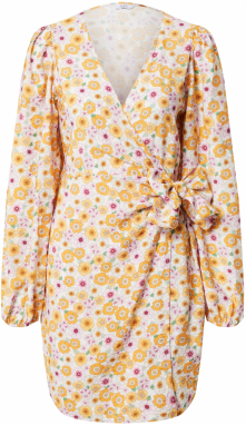 Envii Šaty 'ROBYN'  žltá / zlatá žltá / zelená / ružová