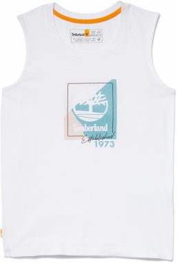 TIMBERLAND Tričko  svetloružová / biela