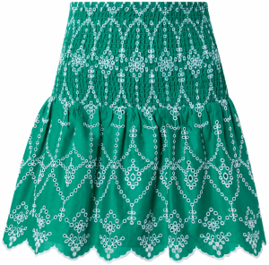 Gina Tricot Sukňa 'Tindra'  zelená / biela