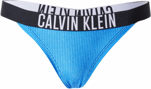 Calvin Klein Swimwear Bikinové nohavičky 'Intense Power'  azúrová / čierna / biela