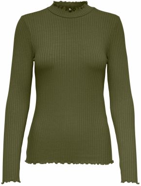 JDY Tričko 'Fransiska'  kaki