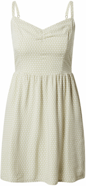 HOLLISTER Letné šaty 'APAC'  pastelovo zelená / biela