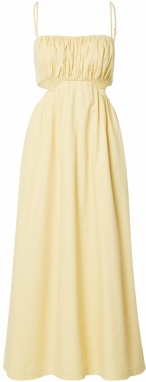 Abercrombie & Fitch Letné šaty 'BUBBLE'  svetložltá