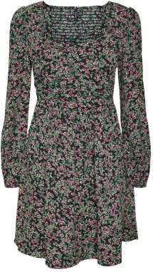 VERO MODA Šaty 'Gite'  svetložltá / olivová / orchideová / svetlofialová / čierna
