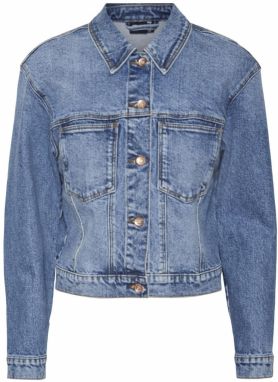 VERO MODA Prechodná bunda 'Brenda'  modrá denim