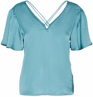 VERO MODA Blúzka 'Anny'  modrá