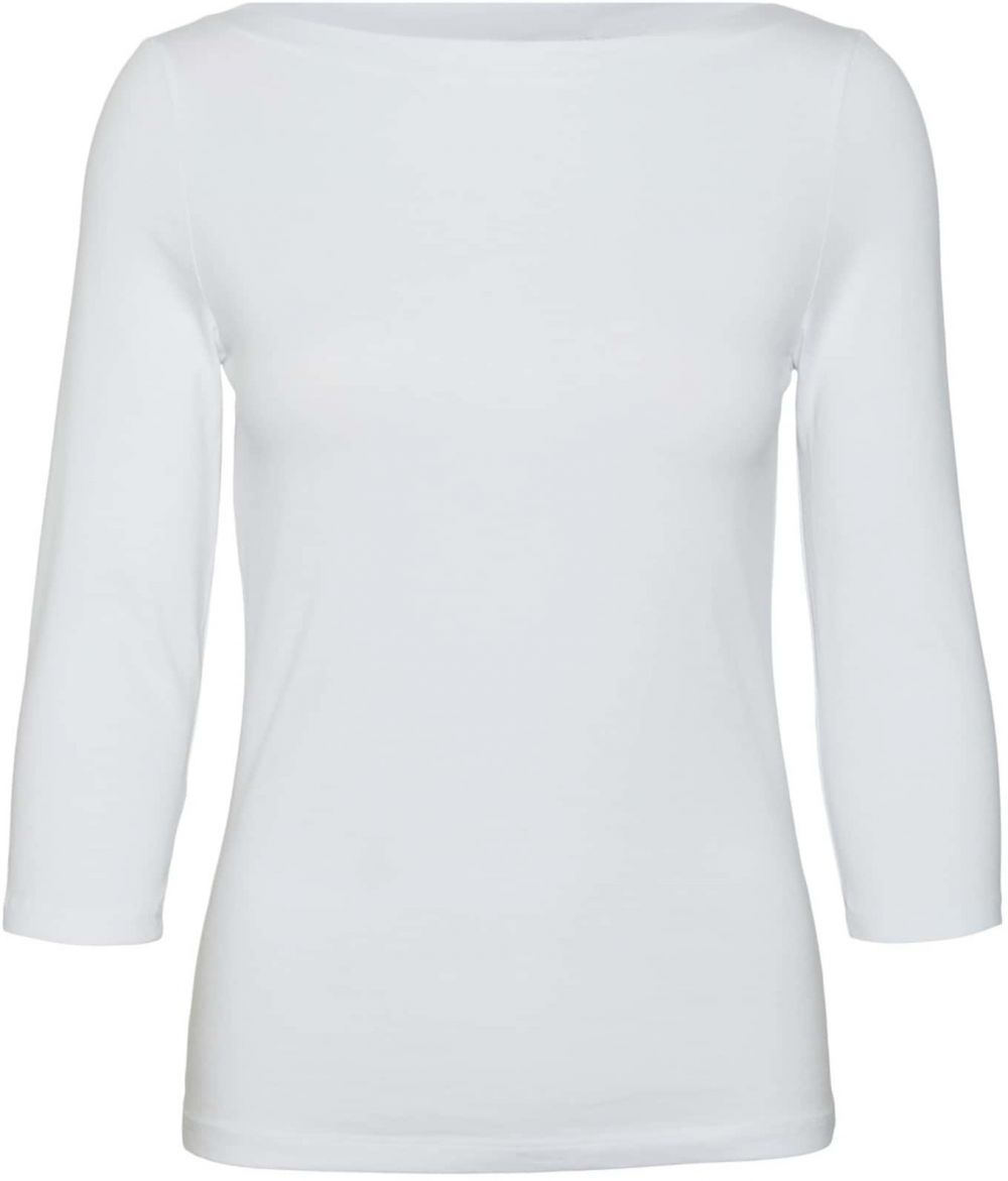 VERO MODA Tričko 'Panda'  biela