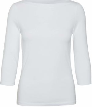 VERO MODA Tričko 'Panda'  biela