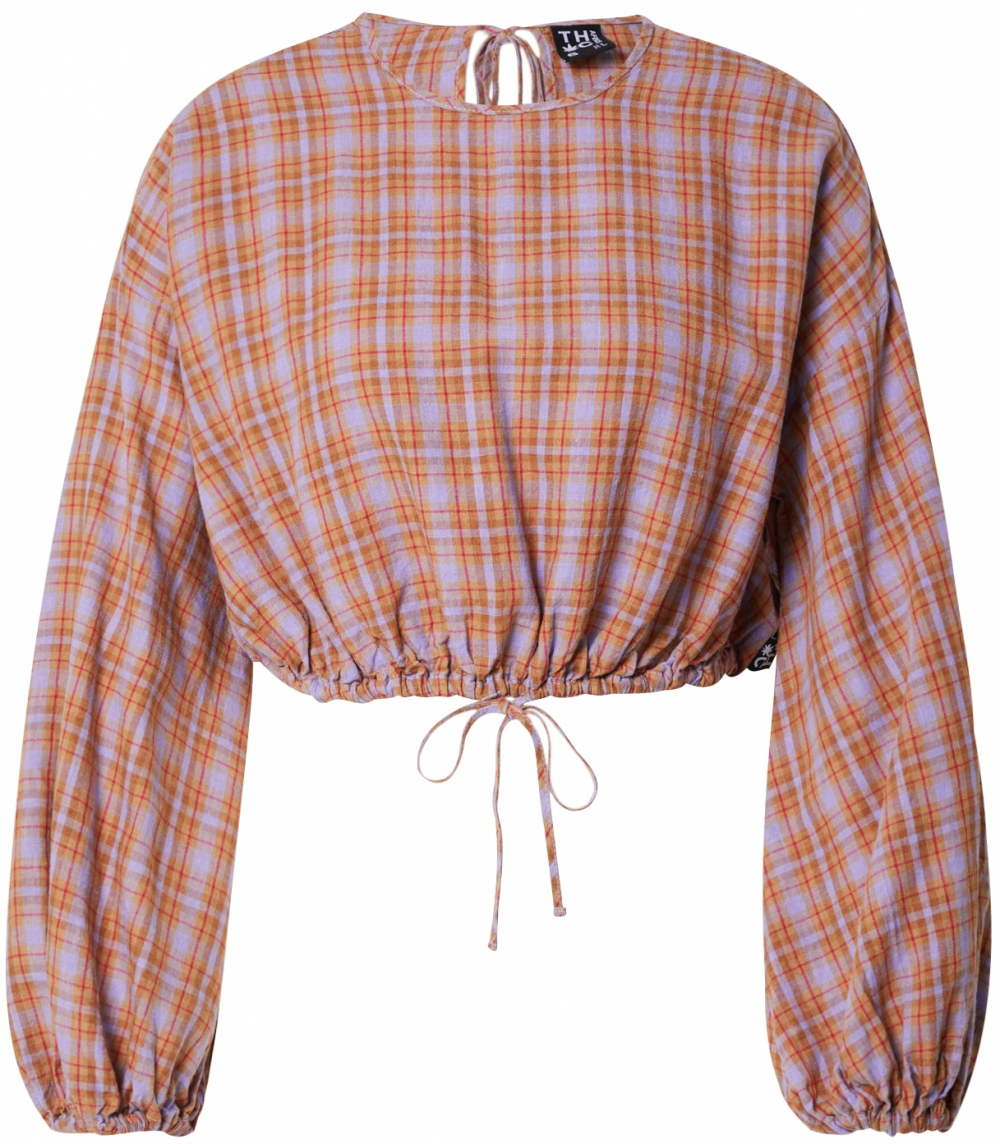 Afends Blúzka 'Colby'  svetlofialová / oranžová / svetlooranžová / brusnicová