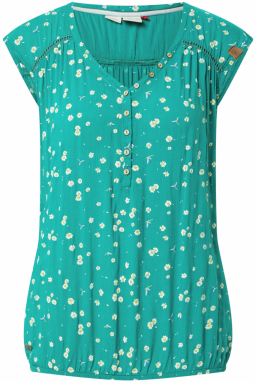 Ragwear Blúzka 'SALTY'  modrá / limetková / nefritová / biela