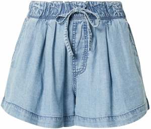 River Island Plisované rifle  modrá denim