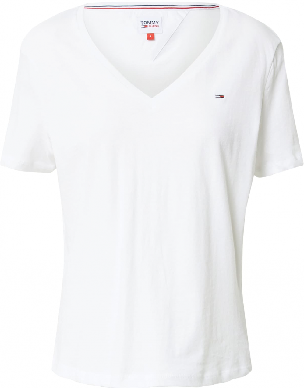 Tommy Jeans Tričko  námornícka modrá / červená / biela