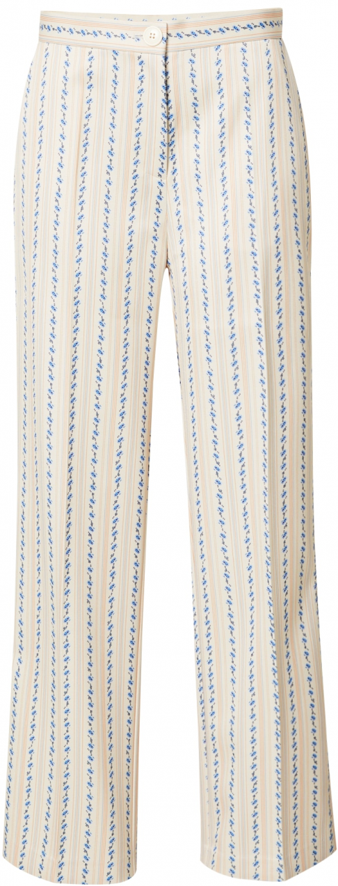 Stella Nova Nohavice s pukmi  béžová / modrá / pastelovo červená