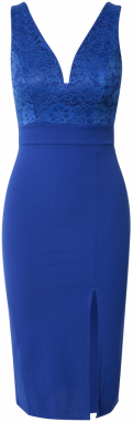 WAL G. Kokteilové šaty 'CELIA'  námornícka modrá