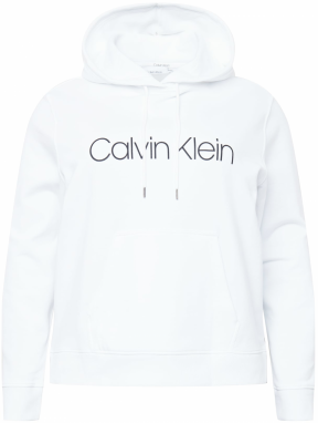 Calvin Klein Curve Mikina  čierna / biela