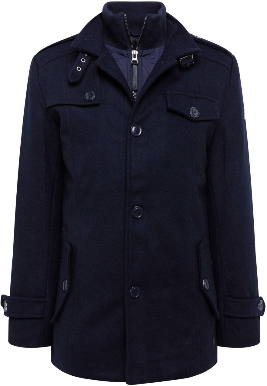 INDICODE JEANS Prechodná bunda 'Brendan'  námornícka modrá