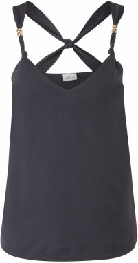 s.Oliver BLACK LABEL Top  čierna