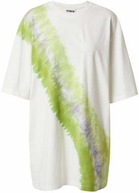 ABOUT YOU x Alina Eremia Tričko 'JOLINE'  šedobiela