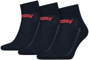 LEVI'S ® Ponožky  tmavomodrá / červená
