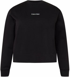Calvin Klein Curve Mikina  čierna / biela