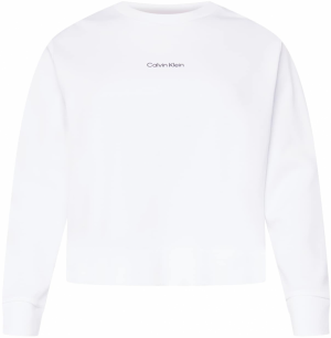 Calvin Klein Curve Mikina  čierna / biela