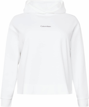 Calvin Klein Curve Mikina  čierna / šedobiela