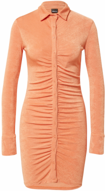 Gina Tricot Košeľové šaty 'Dolly'  oranžová
