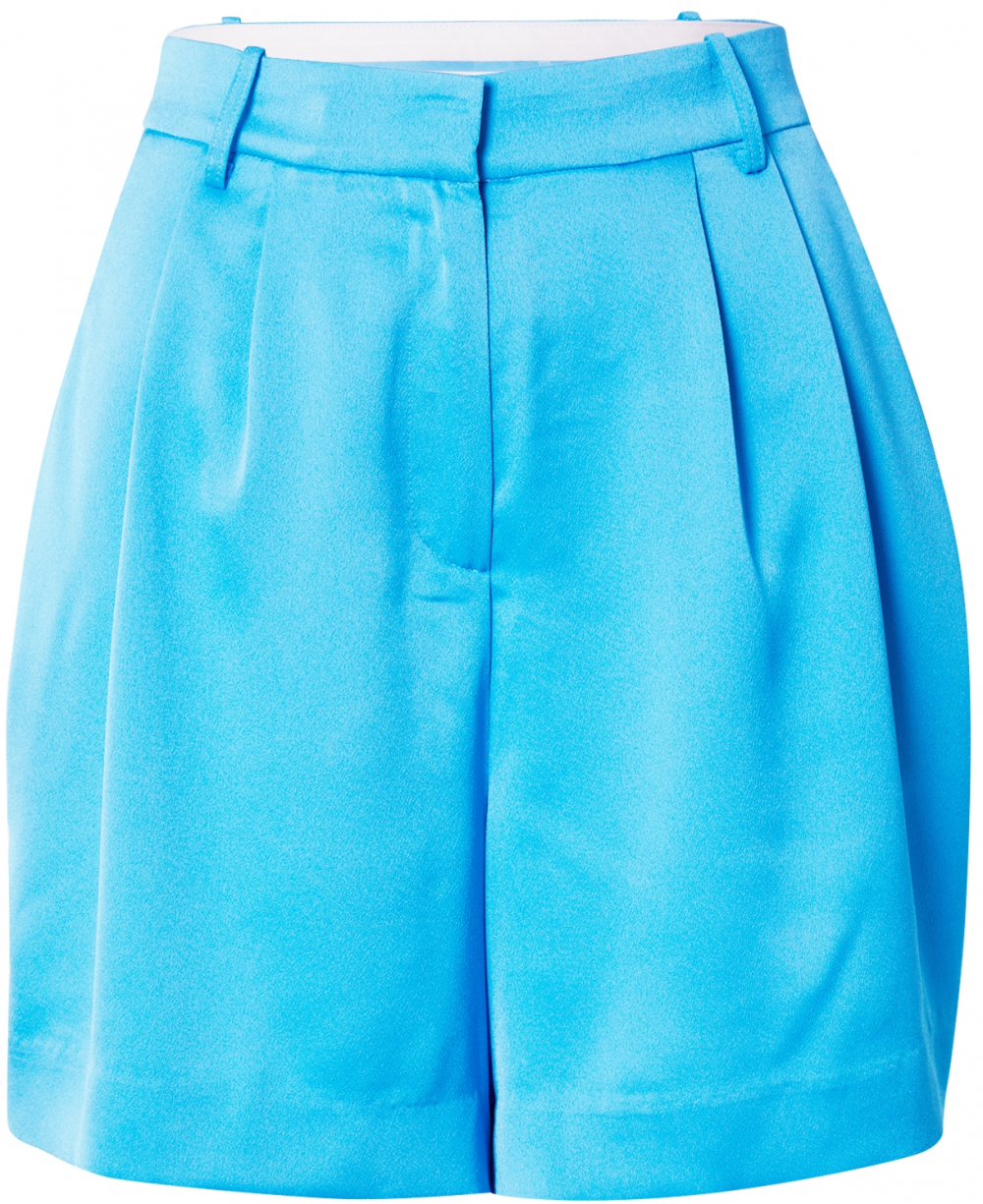 Crās Plisované nohavice  azúrová