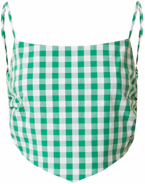 Pepe Jeans Top 'GETTIE'  zelená / biela