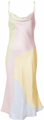 Olivia Rubin Kokteilové šaty 'AUBREY'  svetlomodrá / svetložltá / svetlozelená / orgovánová