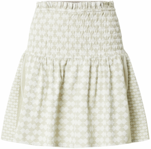 Summery Copenhagen Sukňa 'Nova'  svetlosivá / šedobiela