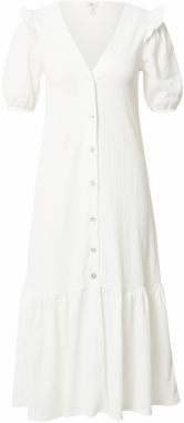 River Island Košeľové šaty  biela