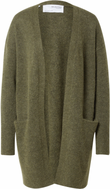 SELECTED FEMME Kardigán 'Lulu'  kaki
