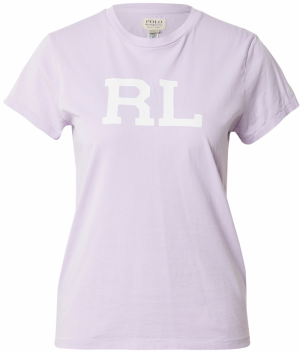 Polo Ralph Lauren Tričko  pastelovo fialová / biela