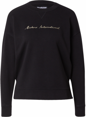 Barbour International Mikina 'Supra'  žltá / čierna / biela