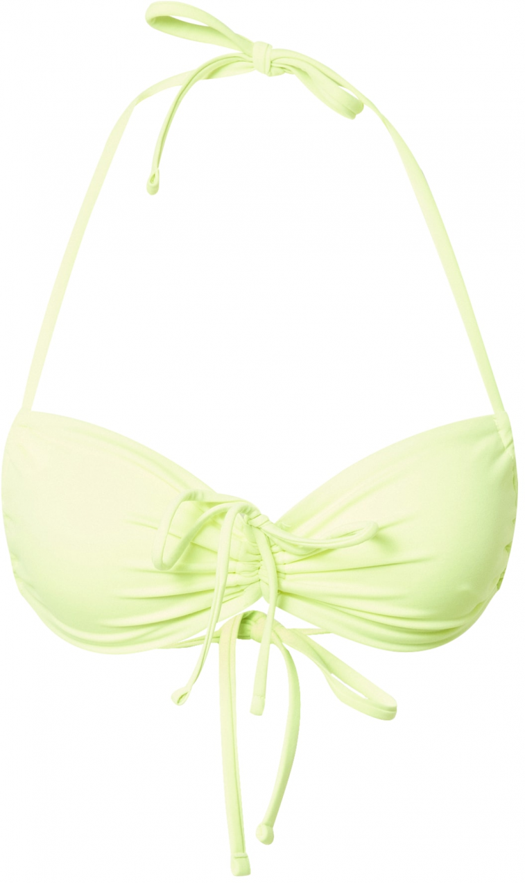 Hunkemöller Bikinový top  citrónová žltá