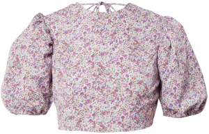 Nasty Gal Blúzka  svetlomodrá / olivová / fialová / biela