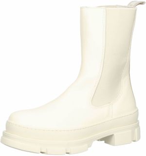 STEVE MADDEN Chelsea čižmy  šedobiela