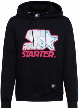 Starter Black Label Mikina  svetlomodrá / ružová / čierna / biela
