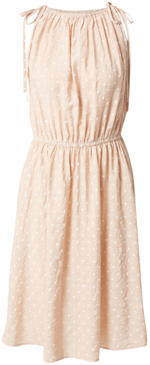 Sofie Schnoor Letné šaty 'TENA'  pastelovo žltá / šedobiela