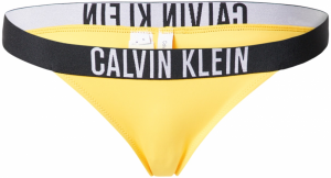 Calvin Klein Swimwear Bikinové nohavičky  žltá / čierna / biela