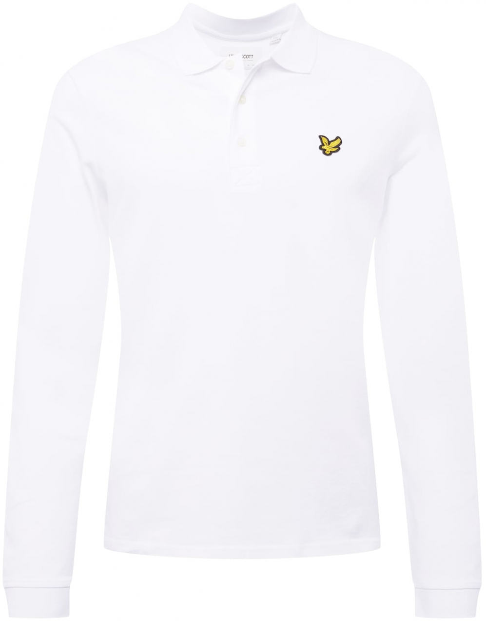 Lyle & Scott Tričko  žltá / čierna / biela