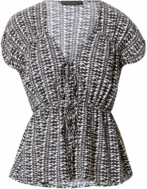 Dorothy Perkins Tričko  čierna / biela